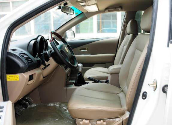 凯胜 2013款 一代 2.4L 标准型 车厢座椅   前排空间