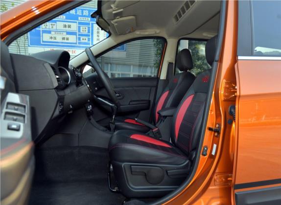 启腾V60 2017款 1.5L 尊贵型 车厢座椅   前排空间