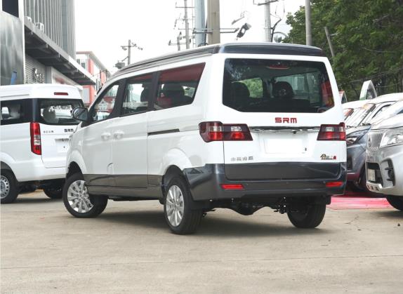 金海狮M 2022款 熊猫版 1.5L 旅行狮客车 7座 外观   斜后