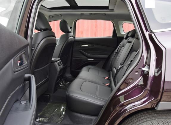 星途TX 2019款 1.6T 四驱铂金版 车厢座椅   后排空间