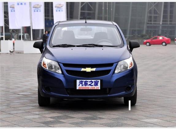 赛欧 2010款 三厢 1.4L 手动理想版 外观   正前