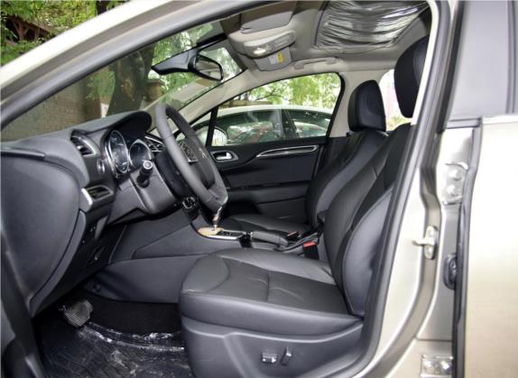 雪铁龙C4L 2015款 1.8L 自动尊贵版 车厢座椅   前排空间