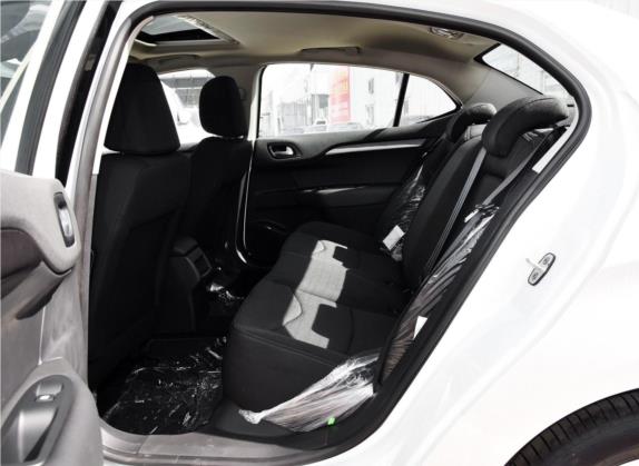 雪铁龙C4L 2016款 1.2T 手动领先型 车厢座椅   后排空间