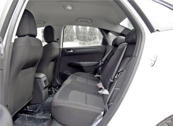 C4世嘉 2016款 1.6L 手动舒适型 车厢座椅   后排空间