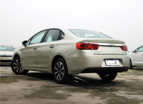C4世嘉 2016款 悦心版 1.6L 自动豪华型 外观   斜后