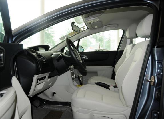 世嘉 2011款 三厢 1.6L 自动冠军版 车厢座椅   前排空间