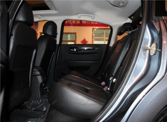 世嘉 2012款 三厢 1.6L 手动品享型 车厢座椅   后排空间