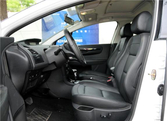 世嘉 2012款 三厢 2.0L 自动品驭型 车厢座椅   前排空间
