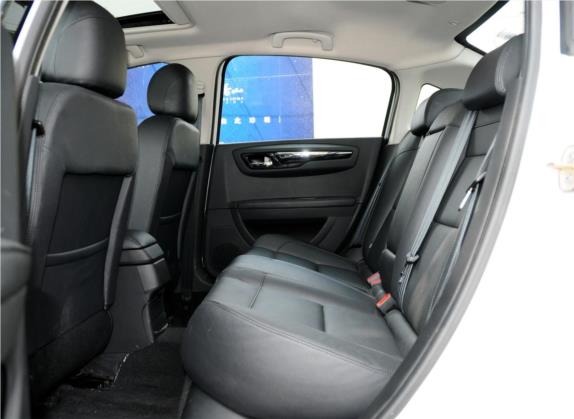 世嘉 2012款 三厢 2.0L 自动品驭型 车厢座椅   后排空间
