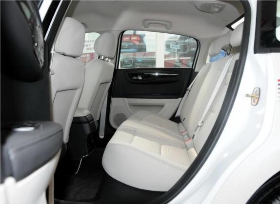 世嘉 2014款 VTS版 1.6L 自动品尚型 车厢座椅   后排空间