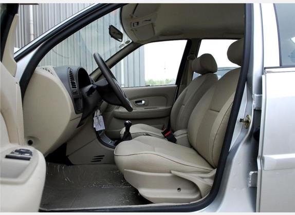 爱丽舍 2008款 1.6L 手动舒适型 车厢座椅   前排空间
