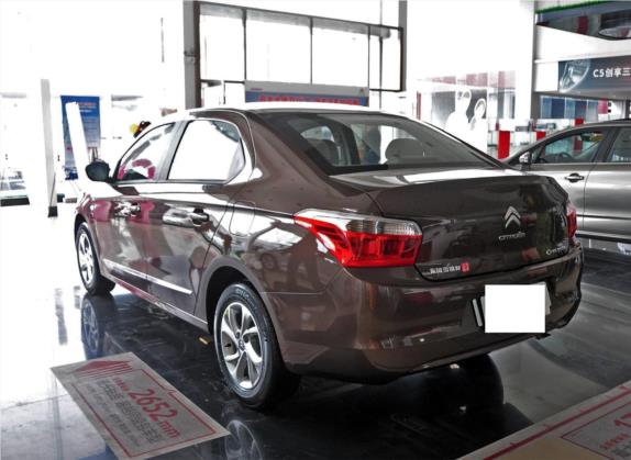 爱丽舍 2014款 1.6L 手动舒适型 外观   斜后