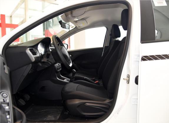 爱丽舍 2014款 WTCC纪念版 1.6L 手动时尚型 车厢座椅   前排空间