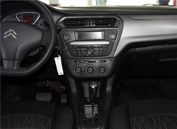 爱丽舍 2015款 质尚版 1.6L 自动舒适型 中控类   中控台