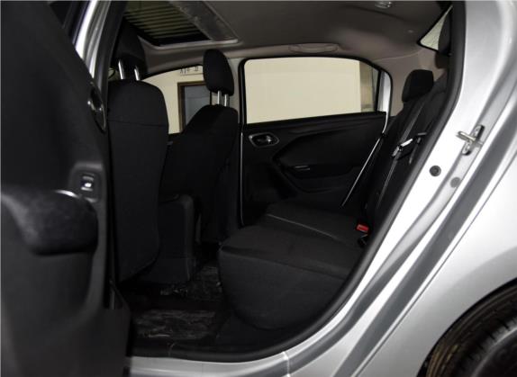 爱丽舍 2015款 质尚版 1.6L 自动舒适型 车厢座椅   后排空间