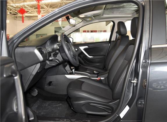 爱丽舍 2017款 1.6L 自动舒适型 车厢座椅   前排空间