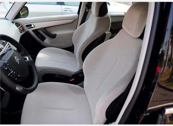 C4 PICASSO 2009款 Grand 2.0L 舒适型 车厢座椅   前排空间