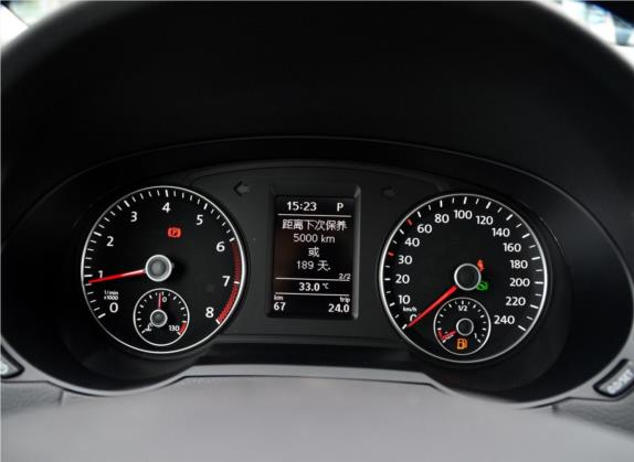 欧悦搏 2013款 1.8TSI 豪华版 欧V 中控类   仪表盘
