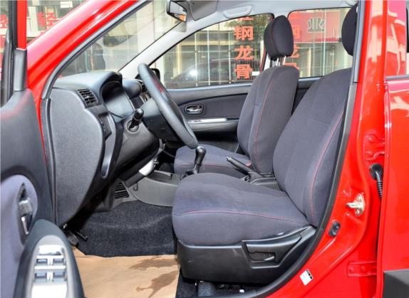 森雅S80 2011款 1.3L 手动5座舒适型 车厢座椅   前排空间