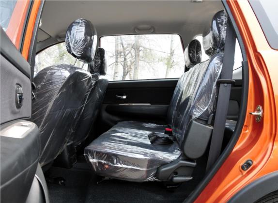 森雅S80 2011款 1.3L 手动7座舒适型 车厢座椅   后排空间
