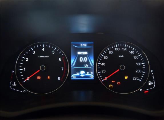 森雅R7 2018款 R7C 1.6L 自动智享型 中控类   仪表盘