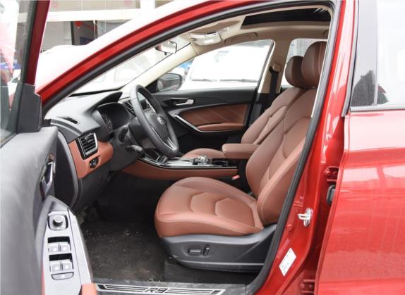 森雅R9 2018款 1.2T 自动旗舰智享型 车厢座椅   前排空间