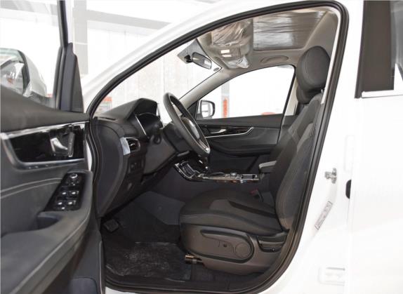 森雅R8 2020款 1.6L 自动舒适型 车厢座椅   前排空间