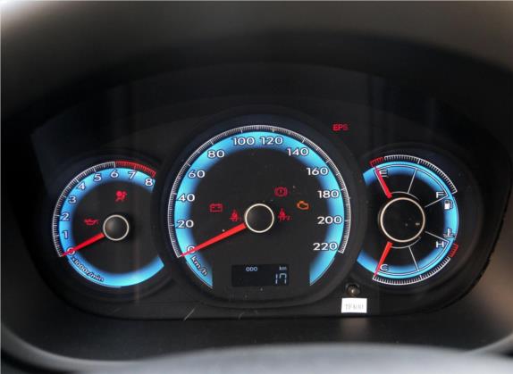 骏派D60 2015款 1.5L 手动标准型 中控类   仪表盘