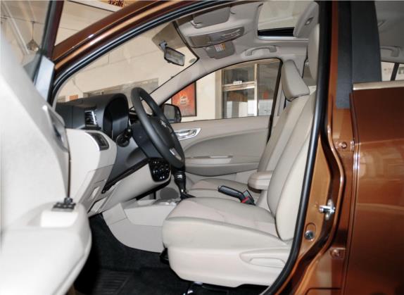 骏派D60 2015款 1.8L 自动豪华型 车厢座椅   前排空间