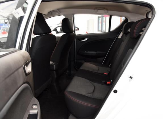 骏派D60 2017款 1.5L 手动标准型 车厢座椅   后排空间