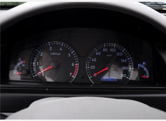 夏利N5 2010款 1.3L 手动标准型 中控类   仪表盘