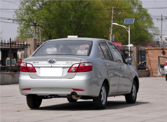 夏利N5 2011款 1.0L 手动标准型 外观   斜后