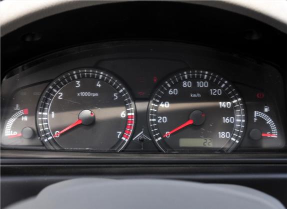 夏利N5 2011款 1.0L 手动标准型 中控类   仪表盘