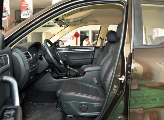 野马T70 2015款 1.8L 手动舒适型 车厢座椅   前排空间