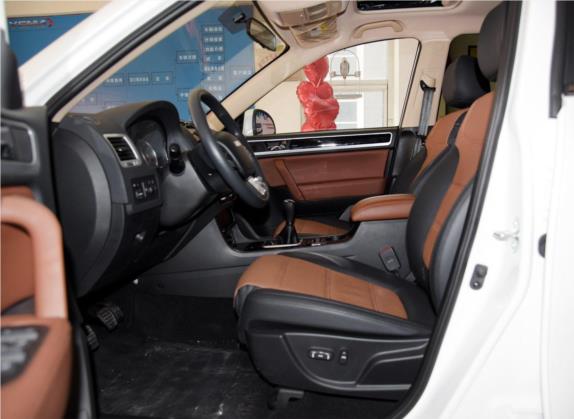 野马T70 2016款 1.8L 手动精英型 车厢座椅   前排空间