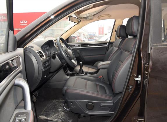 野马T70 2016款 升级版 1.8L 手动舒适型 车厢座椅   前排空间