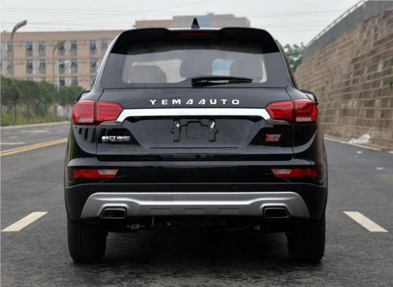 野马T80 2018款 2.0T 自动豪华型 外观   正后