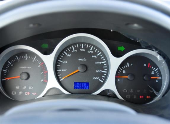 野马F99 2010款 1.5L 舒适型 中控类   仪表盘