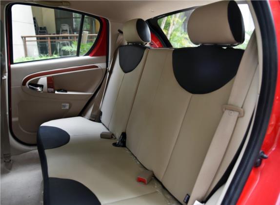 裕路EV2 2018款 舒适型 车厢座椅   后排空间