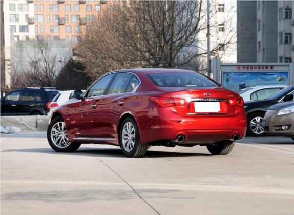 英菲尼迪Q50L 2015款 2.0T 舒适版 外观   斜后