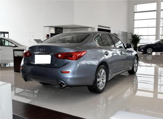 英菲尼迪Q50L 2016款 2.0T 舒适版 外观   斜后