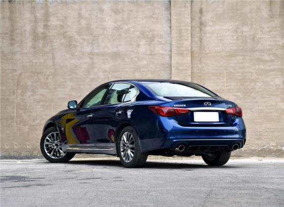 英菲尼迪Q50L 2018款 2.0T 进享版 国VI 外观   斜后
