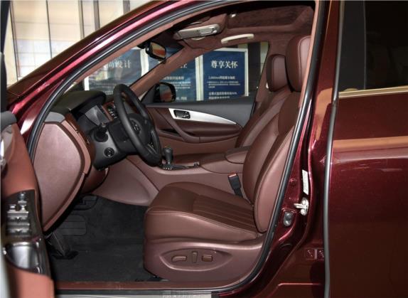 英菲尼迪QX50 2015款 2.5L 悦享版 车厢座椅   前排空间