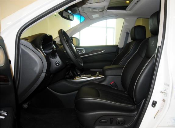 英菲尼迪JX 2013款 JX35 四驱全能版 车厢座椅   前排空间