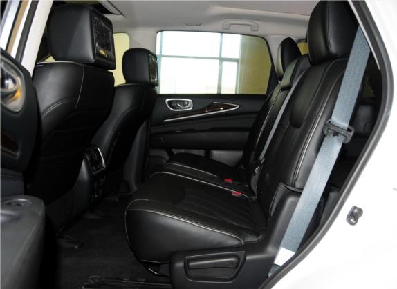 英菲尼迪JX 2013款 JX35 四驱全能版 车厢座椅   后排空间