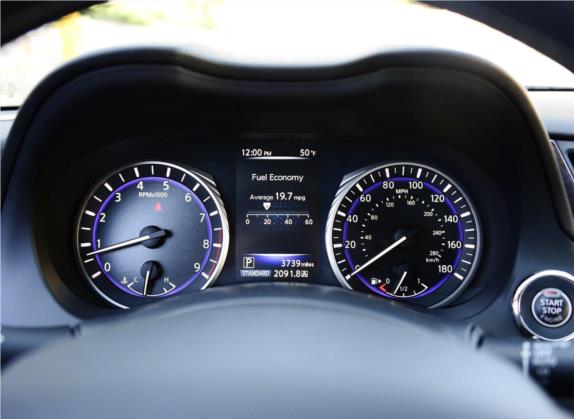 英菲尼迪Q50 2014款 3.7L 豪华运动版 中控类   仪表盘