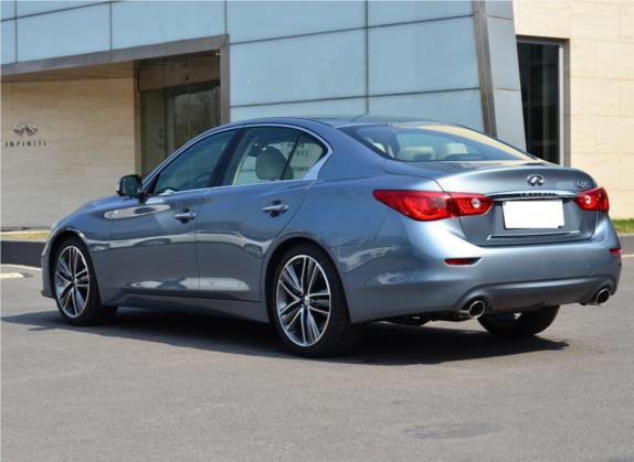 英菲尼迪Q50 2014款 3.5L Hybrid 豪华运动版 外观   斜后