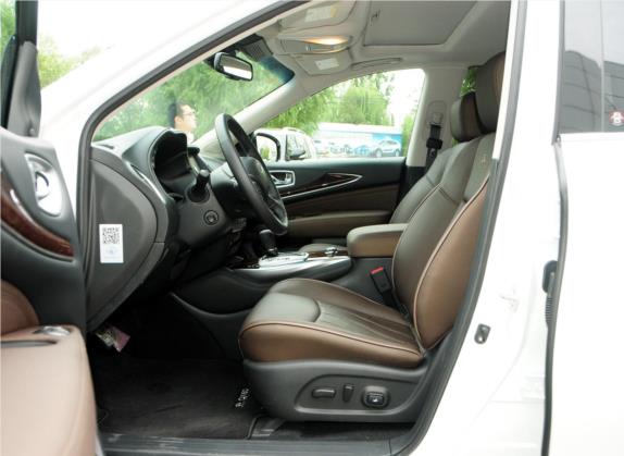 英菲尼迪QX60(进口) 2014款 2.5 S/C Hybrid 四驱全能版 车厢座椅   前排空间