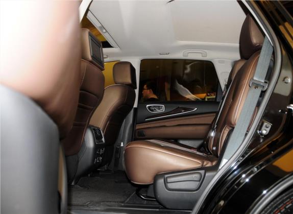 英菲尼迪QX60(进口) 2014款 3.5L 四驱全能版 车厢座椅   后排空间
