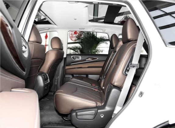 英菲尼迪QX60(进口) 2018款 2.5 S/C Hybrid 两驱冠军家庭版 车厢座椅   后排空间